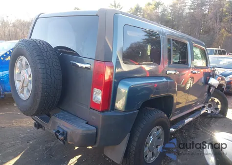 2006 Hummer H3 Suv z USA, uszkodzony, nr VIN 5GTDN136468203436